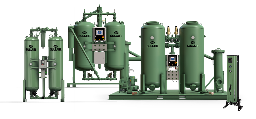 Desiccant Air Dryers Sullair